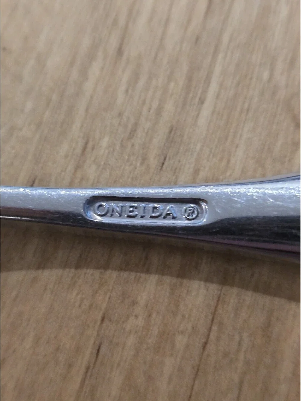 Oneida Voss Salad Forks 18/0 Glossy Stainless Flatware Lot Of 5
